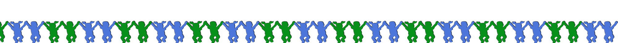 hillside house nursery children holding hands logo