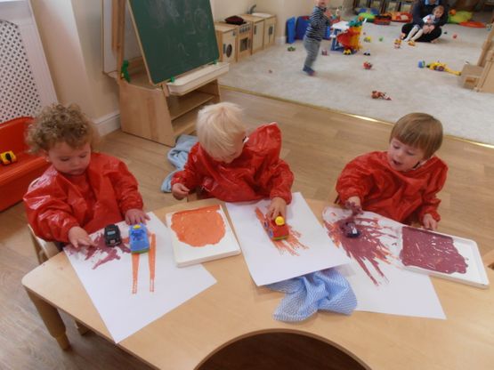 Indoor play at Hook-A-Gate Nursery